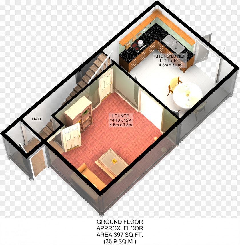 Design Floor Plan PNG