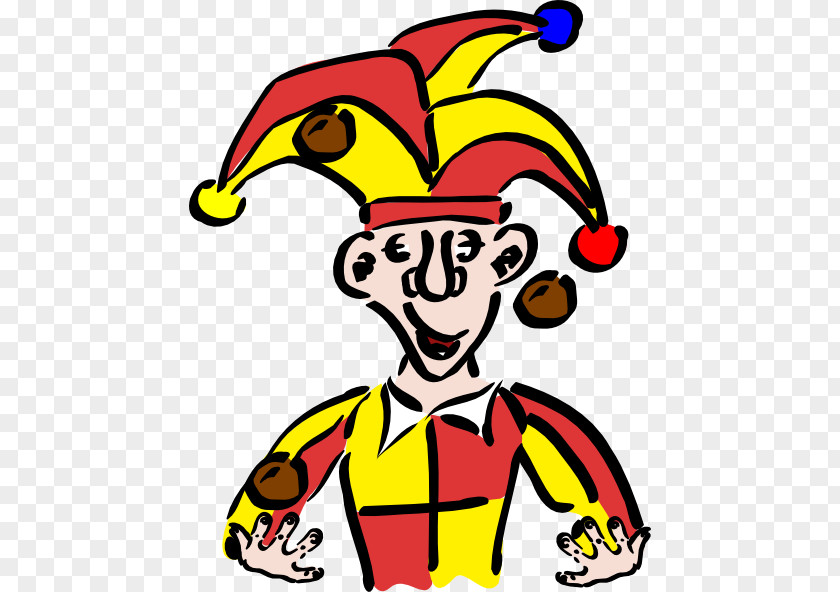Juggle Cliparts Joker Middle Ages Jester Clip Art PNG