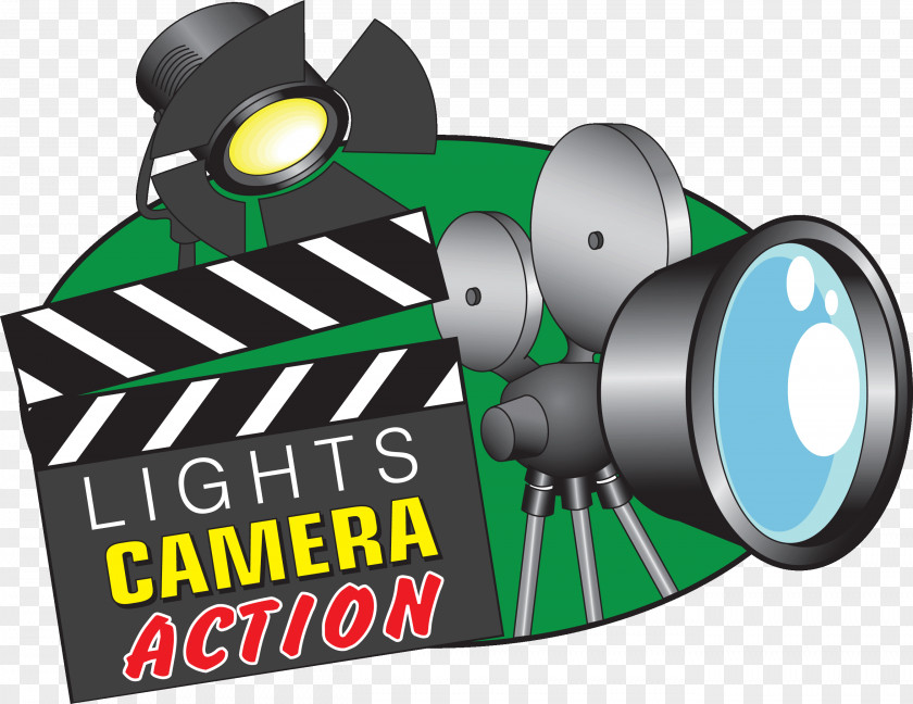 Light Lights, Camera, Action! Clip Art PNG