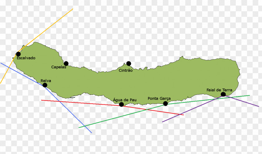 Line Point Angle Map PNG