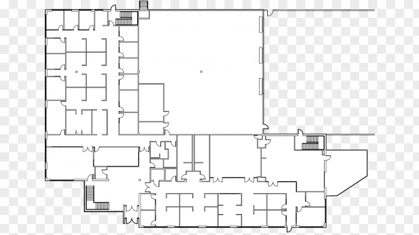 Modern Home Architectural Sketch Floor Plan Architecture Technical Drawing PNG