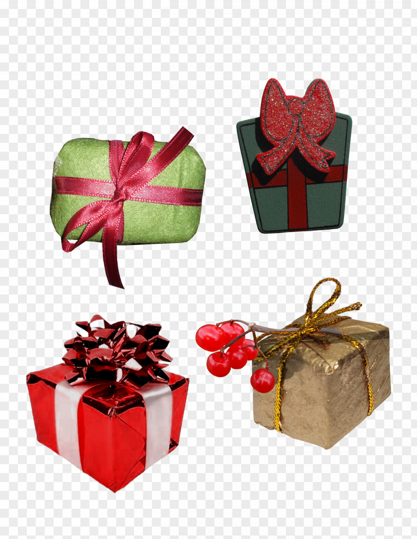 Creative Gift Set Stereoscopy PNG
