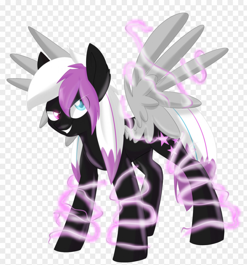 Electro Flyer Horse Pony Lilac Insect Animal PNG