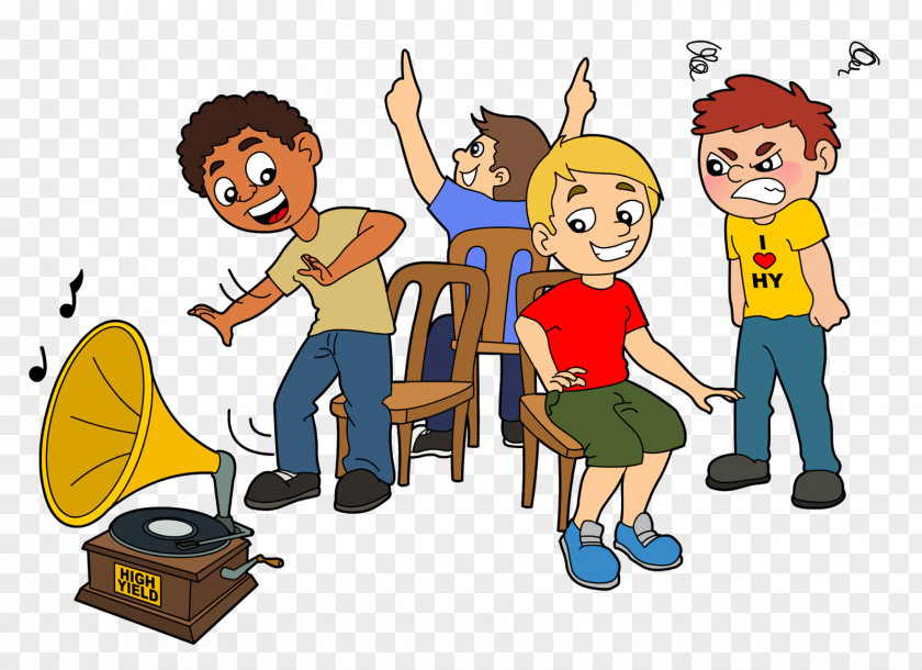Game Clipart Musical Chairs Party Birthday Clip Art PNG