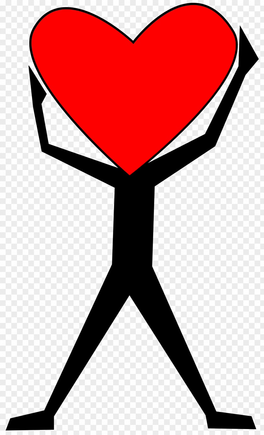 Heart Vitruvian Man Clip Art PNG