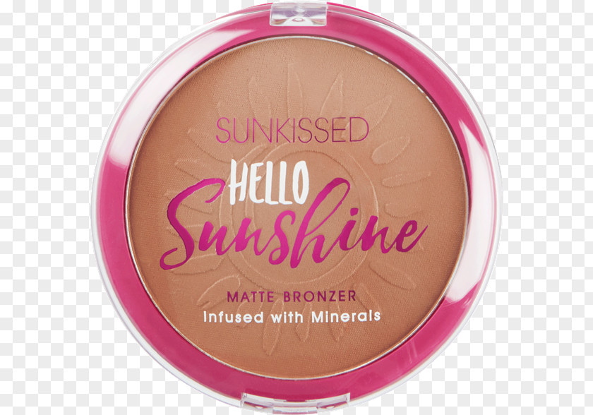 Hello Sunshine Face Powder Cheek Product Pink M PNG