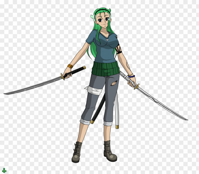 One Piece Roronoa Zoro Figurine Orange County Zach Creed PNG