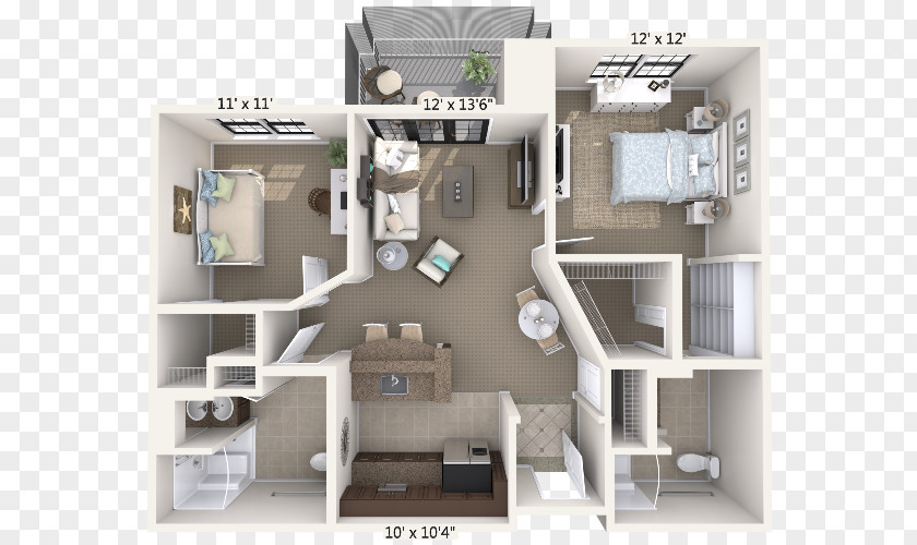 Park Floor Shelf Plan PNG