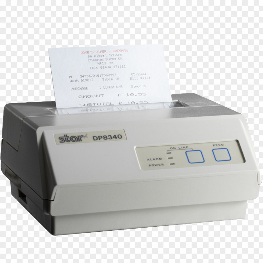 Printer Paper Star Micronics Point Of Sale Thermal Printing PNG