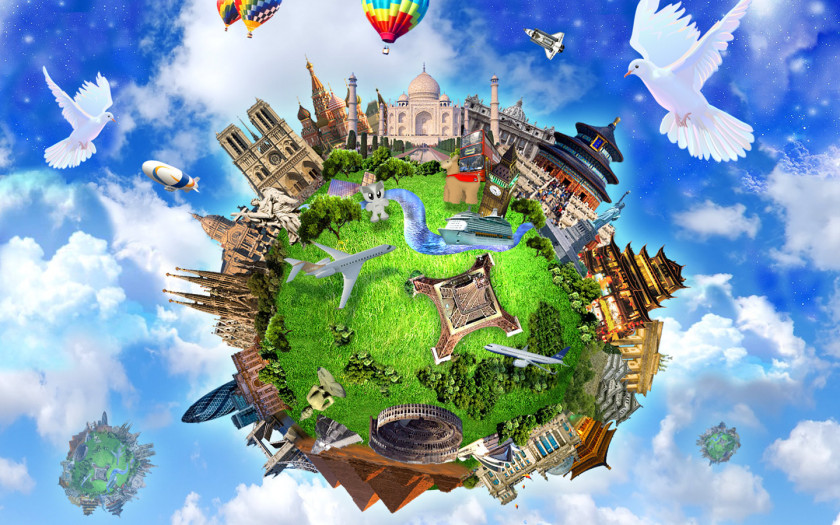 Travel Earth Desktop Wallpaper Globe PNG