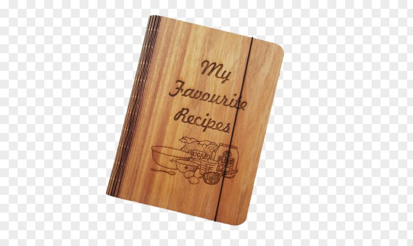 Book Cover Cookbook Recipe Wood Veneer PNG