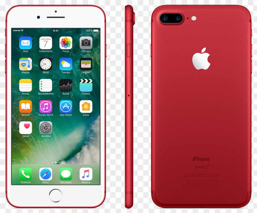 Iphone 7 Red IPhone Plus 5 Apple Megapixel PNG