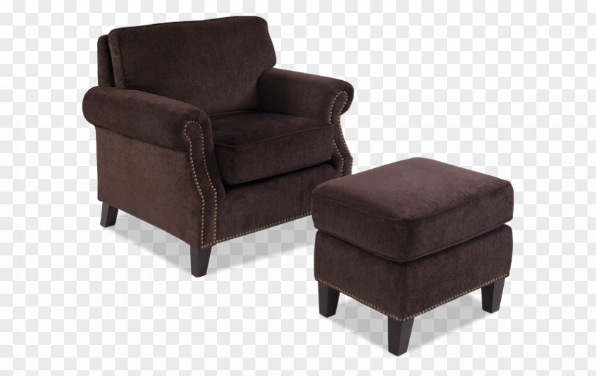 Living Room Furniture Club Chair Foot Rests PNG