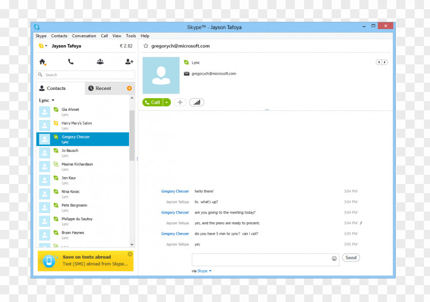 Lync 2013 Skype For Business Microsoft Web Page Instant Messaging PNG