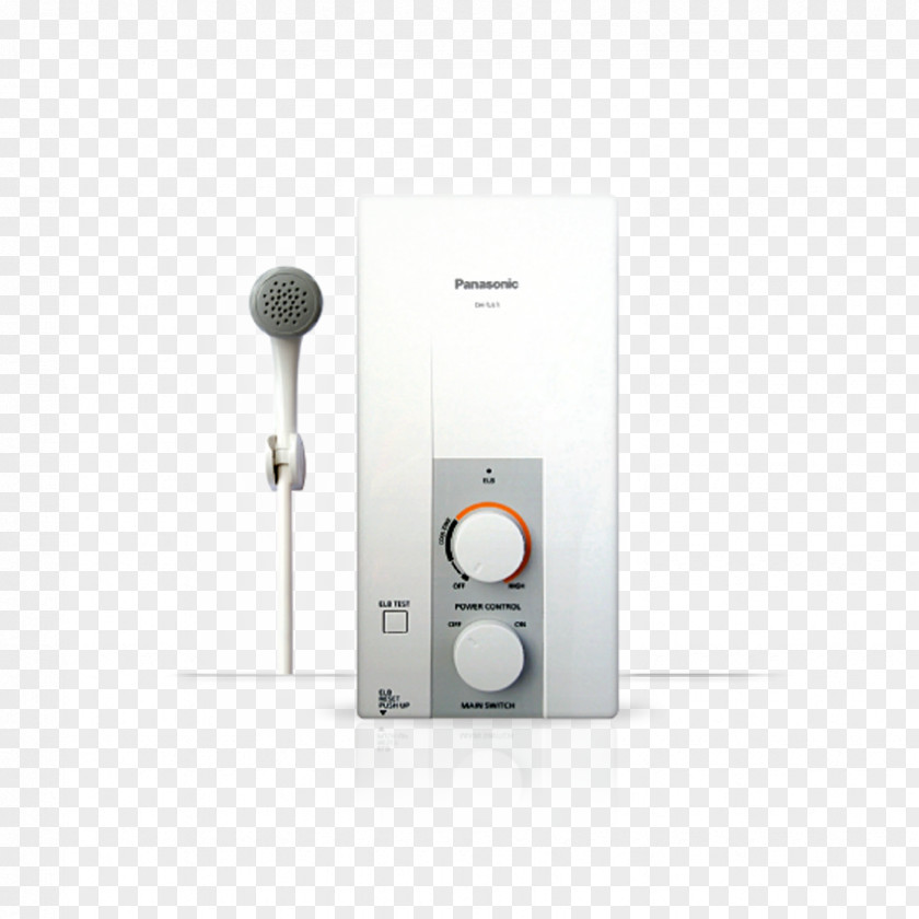 Shower Tankless Water Heating Panasonic Electric PNG