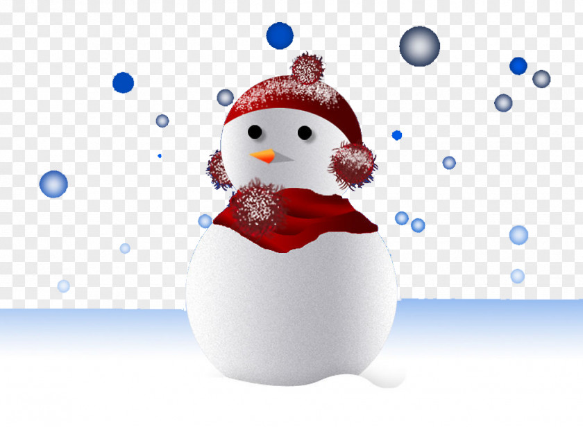 Simple Snowman PNG