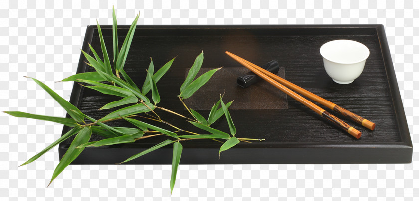 Bamboo Teacup Chopsticks 5G PNG