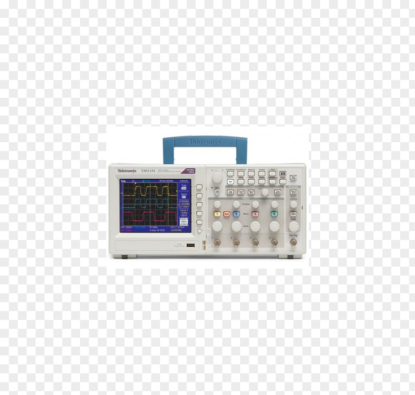 Digital Storage Oscilloscope Tektronix Electronic Test Equipment Electronics PNG
