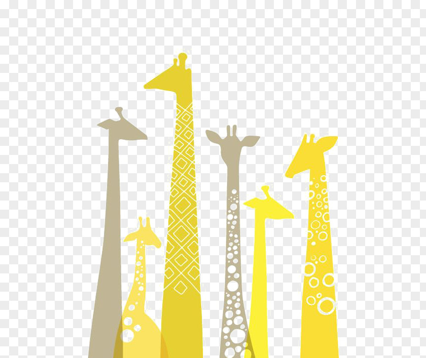 Giraffe Tall Blondes Watercolor Painting Art Dance PNG