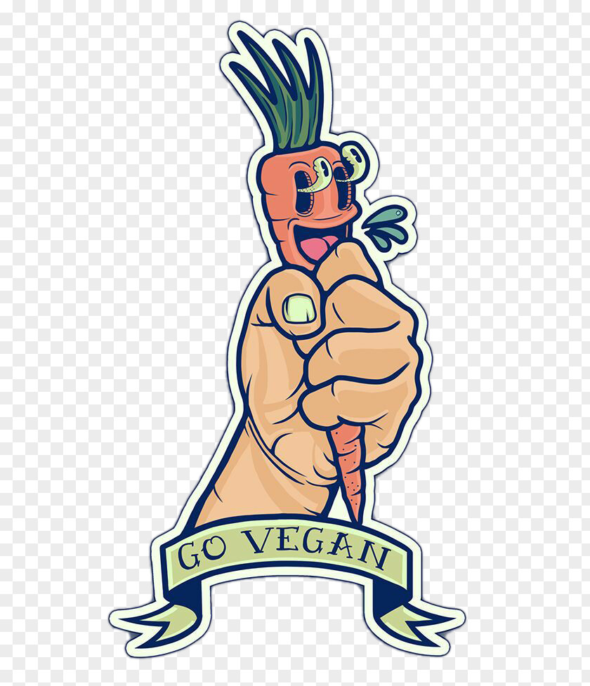 Handheld Carrot Flag T-shirt Veganism Illustration PNG