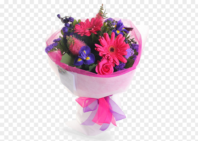 Pink And Purple Flowers Floral Design Cut Flower Bouquet Flowerpot PNG
