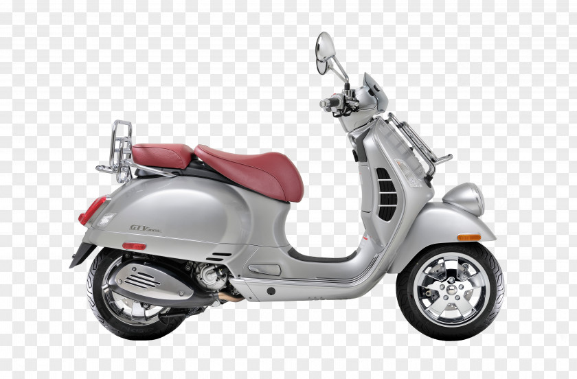 Vespa GTS Scooter Motorcycle Piaggio PNG