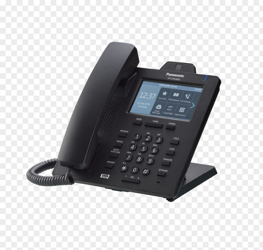 Comunication Panasonic KX-HDV330 VoIP Phone KX-HDV130 KX-HDV130NE Session Initiation Protocol Business Telephone System PNG