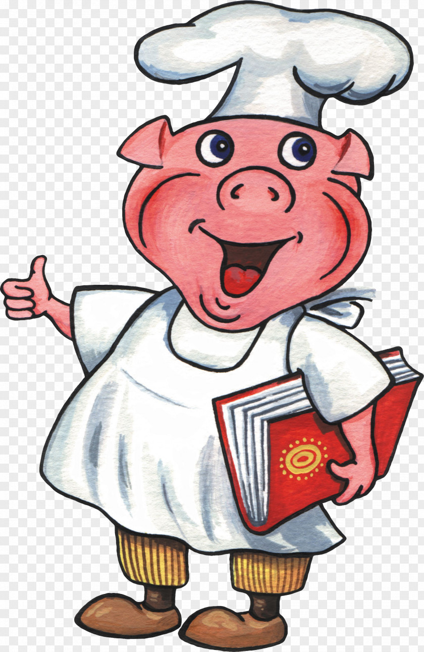 Pig Domestic Cook Clip Art PNG