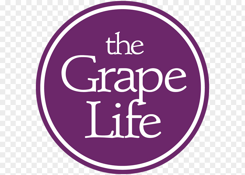 Tempting Grapes Logo Grape Life Wine Store & Lounge Distilled Beverage Beer Whoozdads PNG