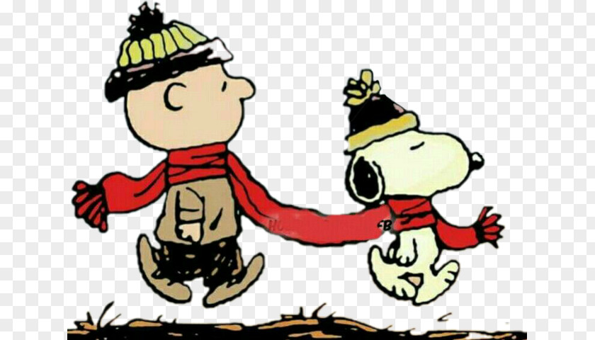 Winter Snoopy Charlie Brown Woodstock Peanuts Comics PNG