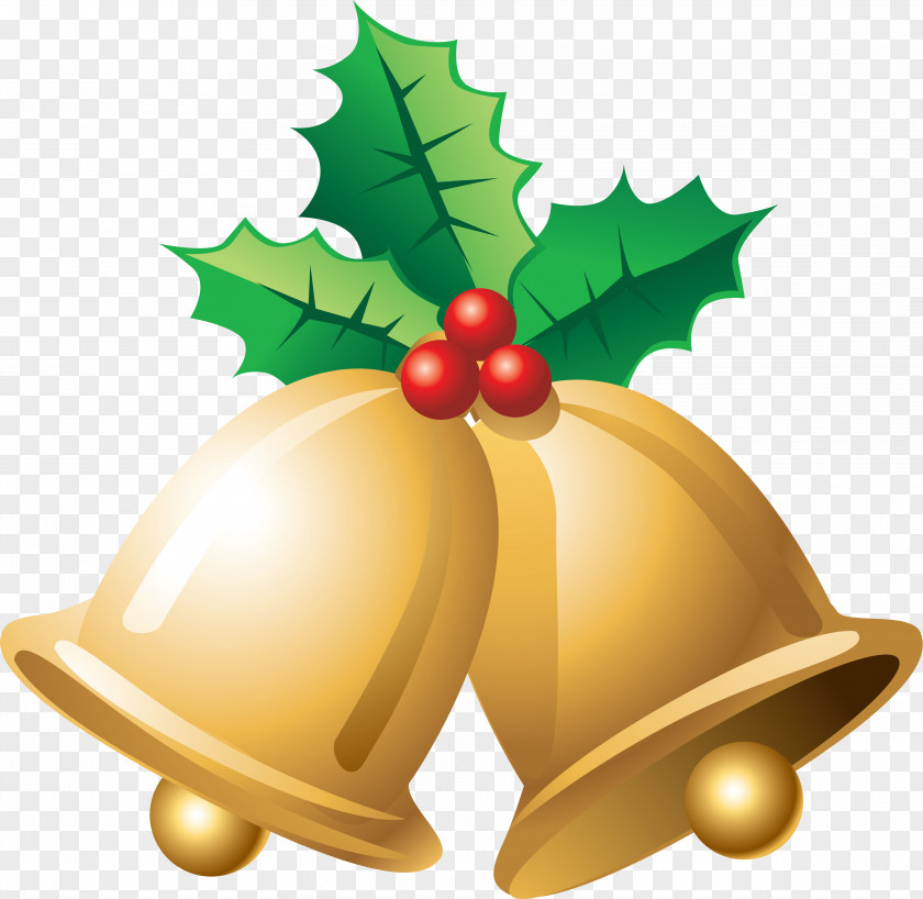 Bell Christmas Clip Art PNG