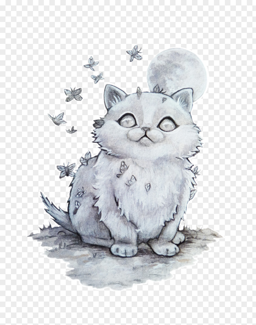 Cat Artist Drawing Sketch PNG