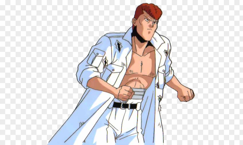 Yu Hakusho Kazuma Kuwabara Character PNG