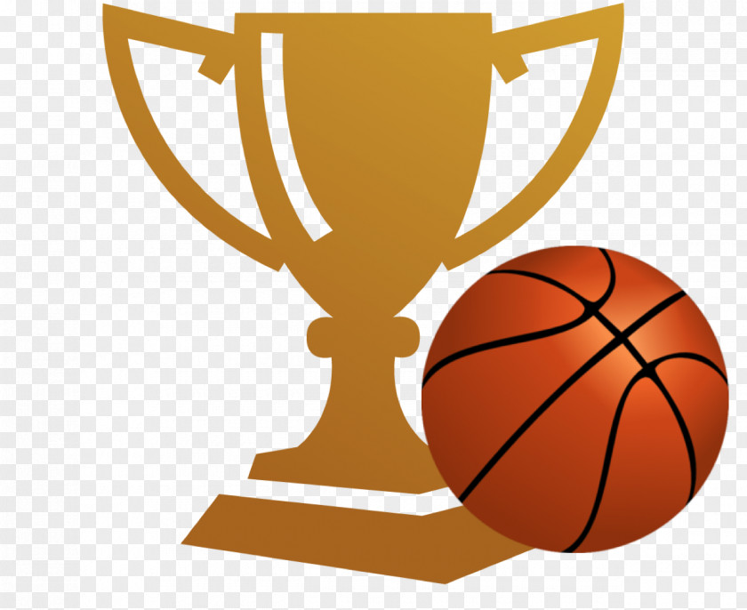 Basketball Trophy Champion Clip Art PNG