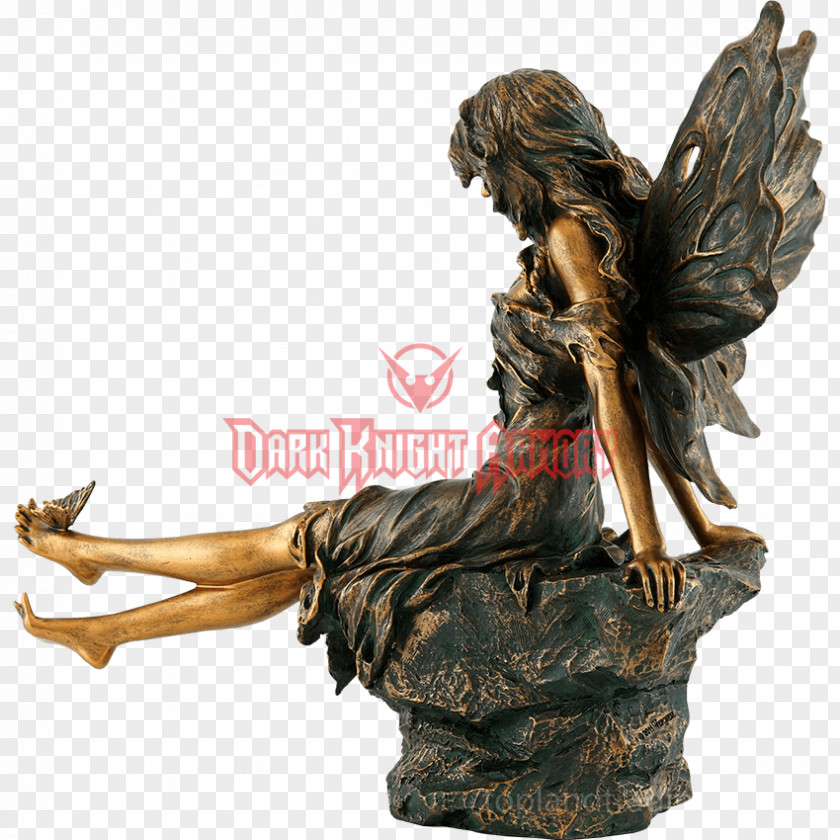Bronze Sculpture Garden Ornament Figurine PNG