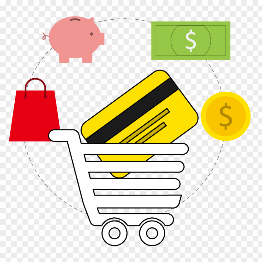 Design Of Online Shopping Payment Clip Art PNG