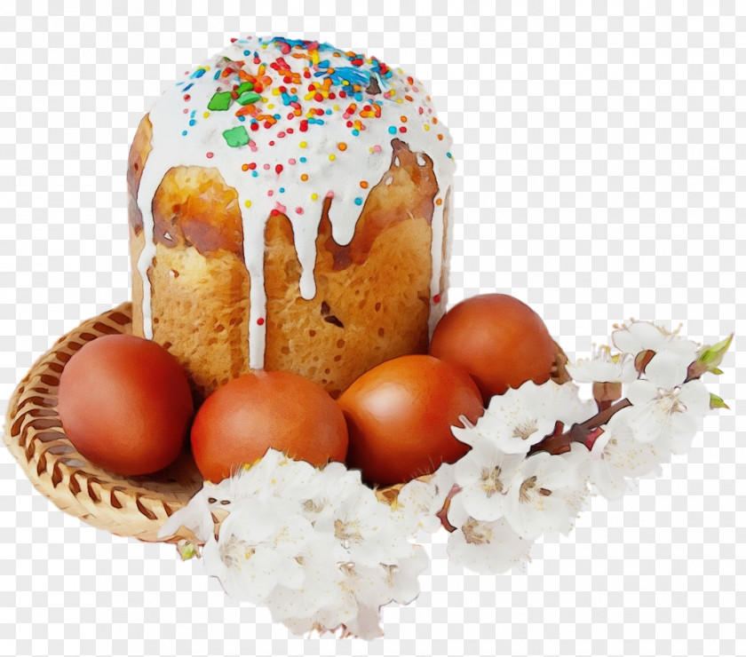 Food Kulich Cuisine Dish Easter Bread PNG