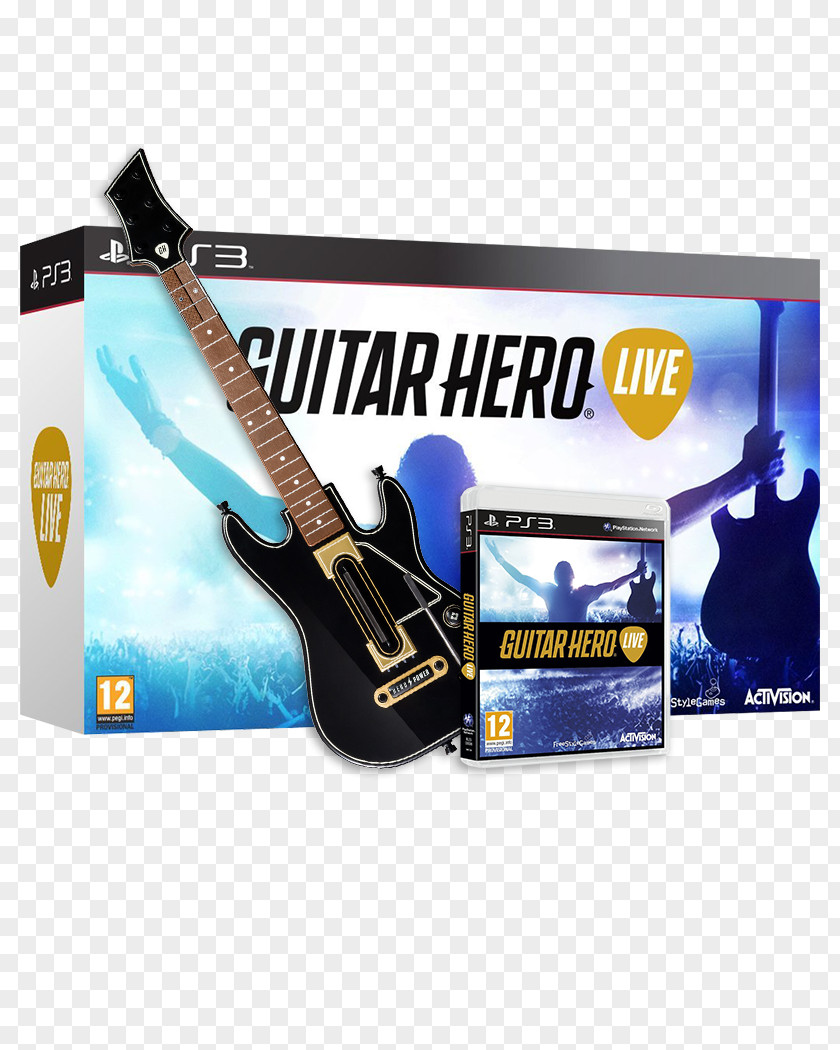 Guitar Hero Live Xbox 360 Smash Hits PlayStation 2 PNG