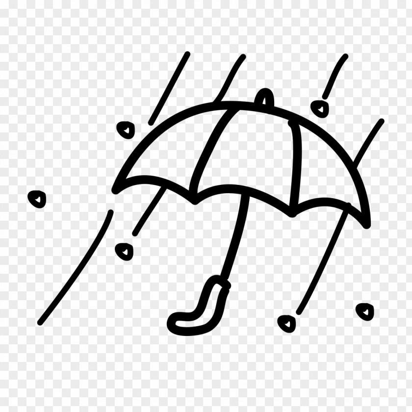 Ink Droplets Umbrella Drop PNG