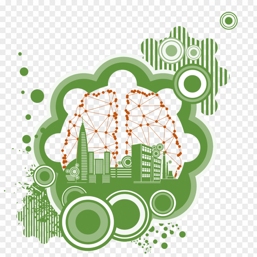 Smart City Logo Brand Font PNG