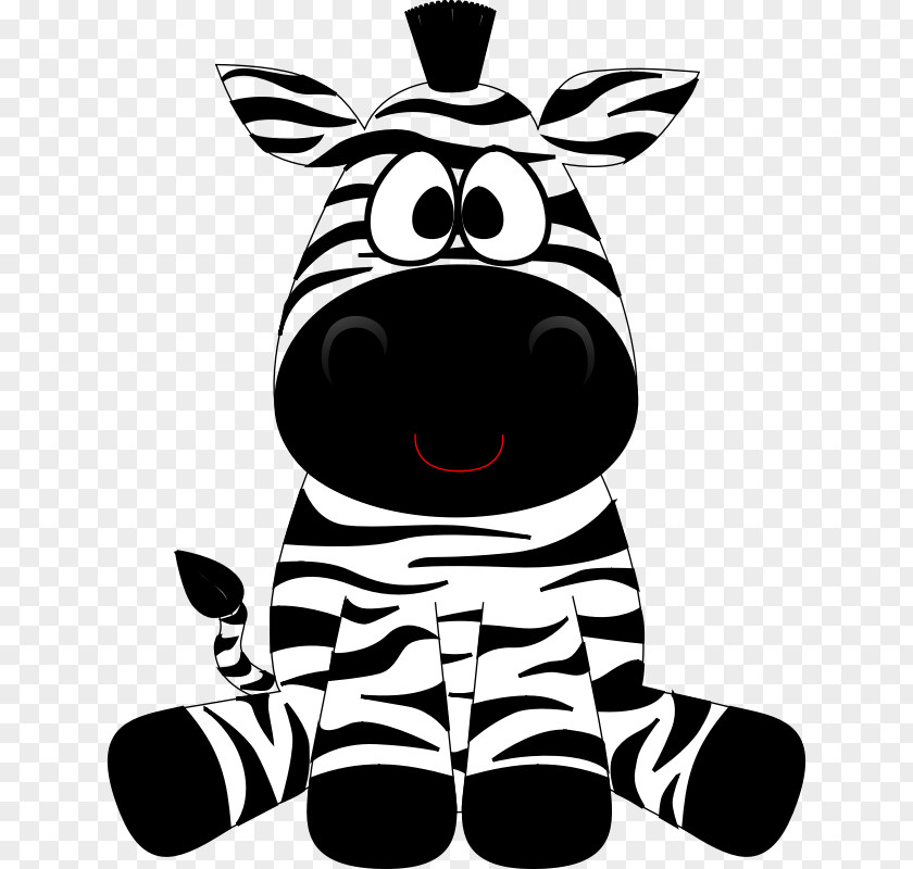 Cartoon Zebra Animation Drawing Clip Art PNG