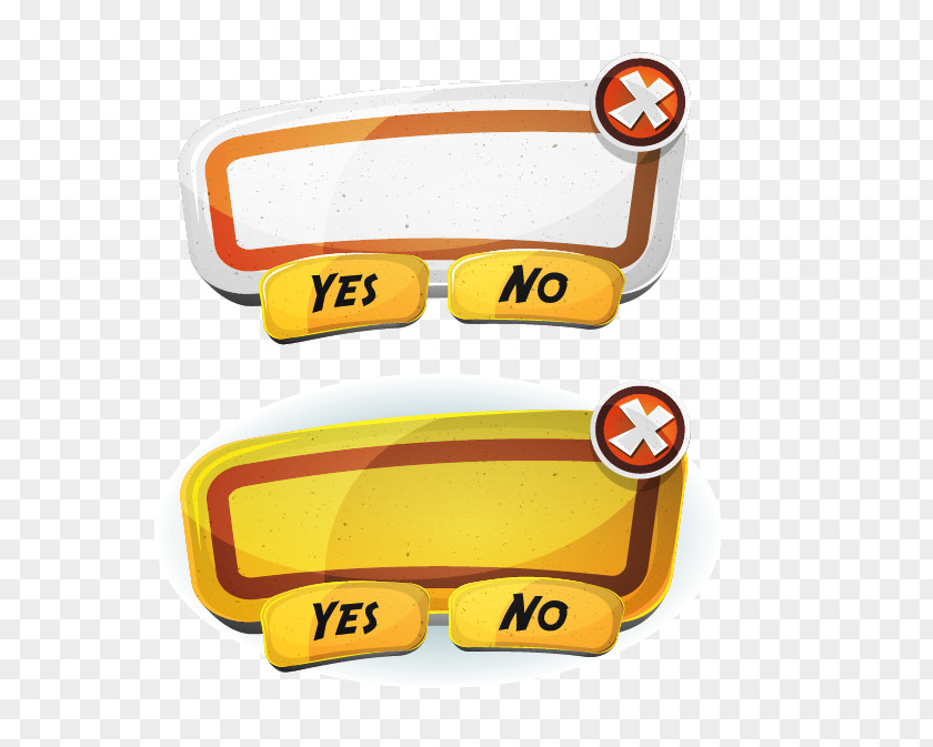 Game UI Interactions User Interface Design Button Illustration PNG
