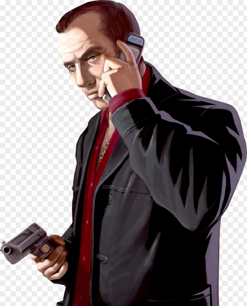 Gta Grand Theft Auto IV: The Lost And Damned Godfather Niko Bellic Russian Mafia PNG