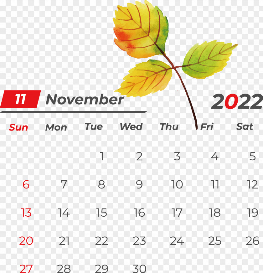 Leaf Calendar Line Font Meter PNG