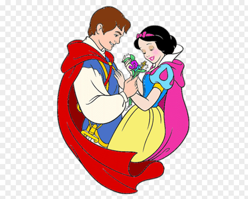 Snow White Prince Charming Evil Queen Seven Dwarfs PNG