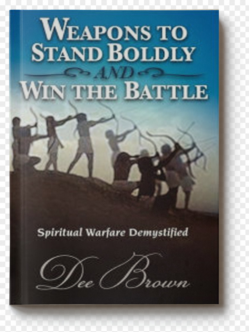 Book STANDING VICTORIOUSLY IN THE BATTLE Poster Identity Strategy PNG