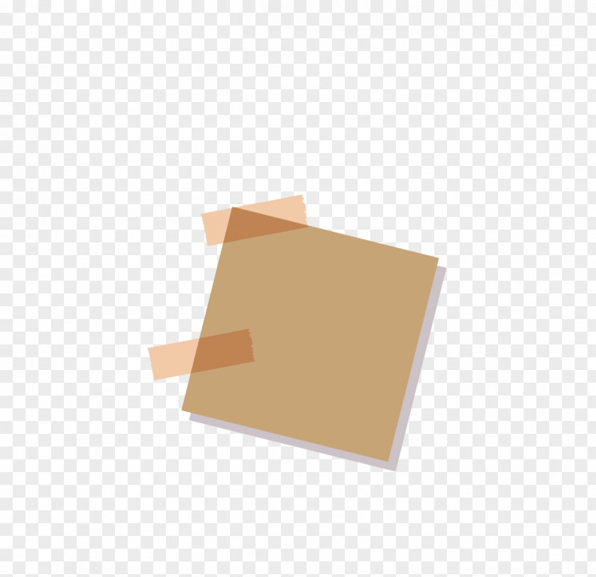 Brown Paper Notes PNG