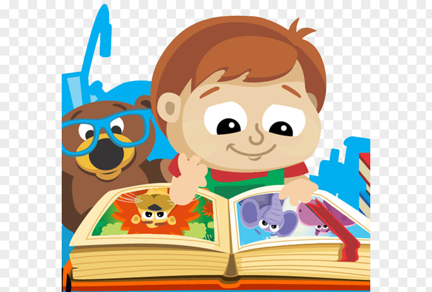 Cartoon And Comic Characters Bear Child Book Photography Illustration PNG