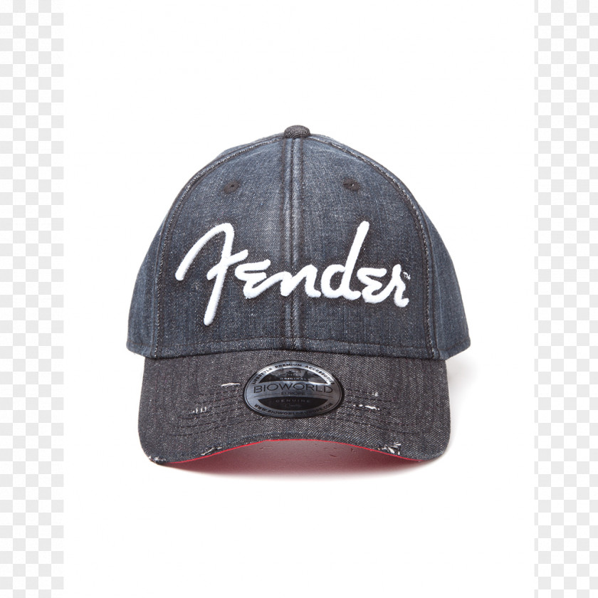 Denim Cap Baseball Fender Musical Instruments Corporation T-shirt Stratocaster PNG