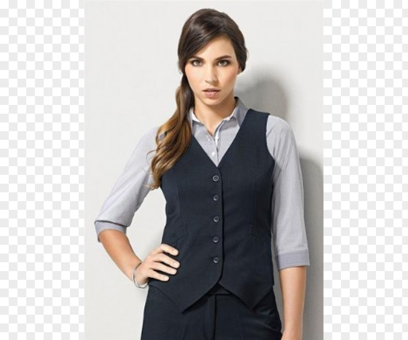 Jacket Gilets Uniform Waistcoat Workwear PNG